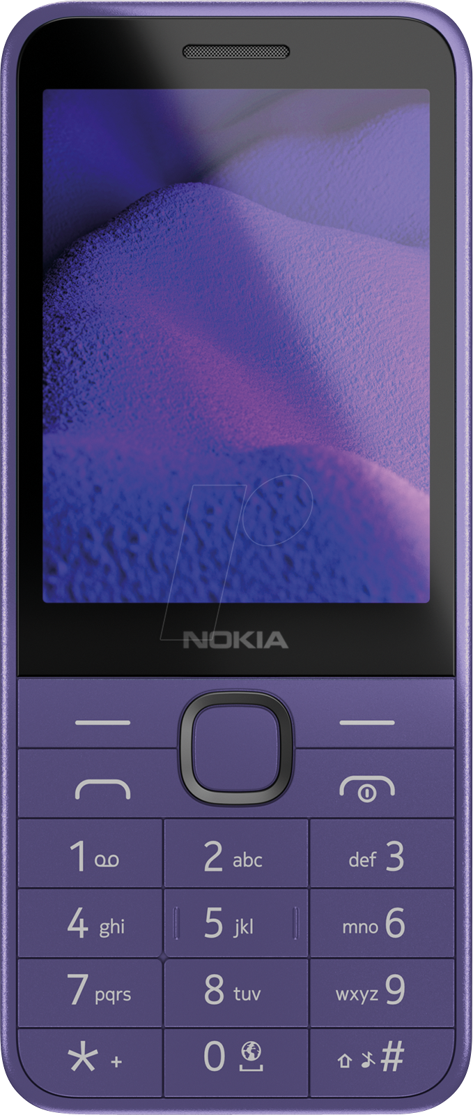 NOKIA 235 LI - Mobiltelefon, 4G, Dual-SIM, lila