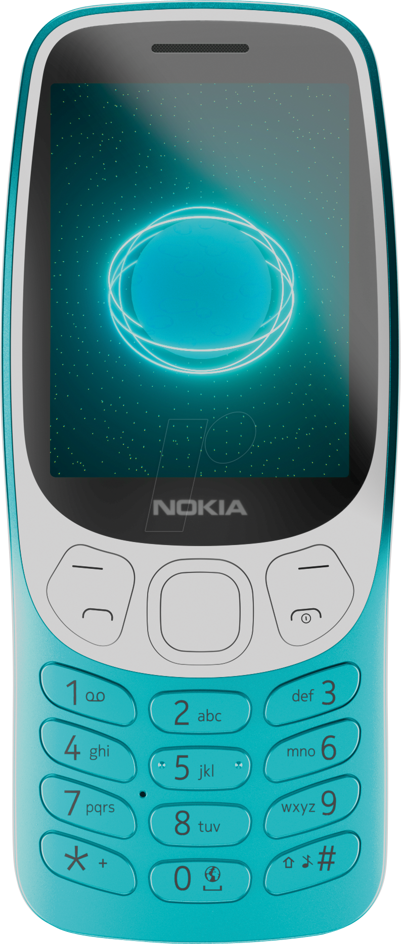 NOKIA 3210 BL - Mobiltelefon, 4G, Dual-SIM, blau