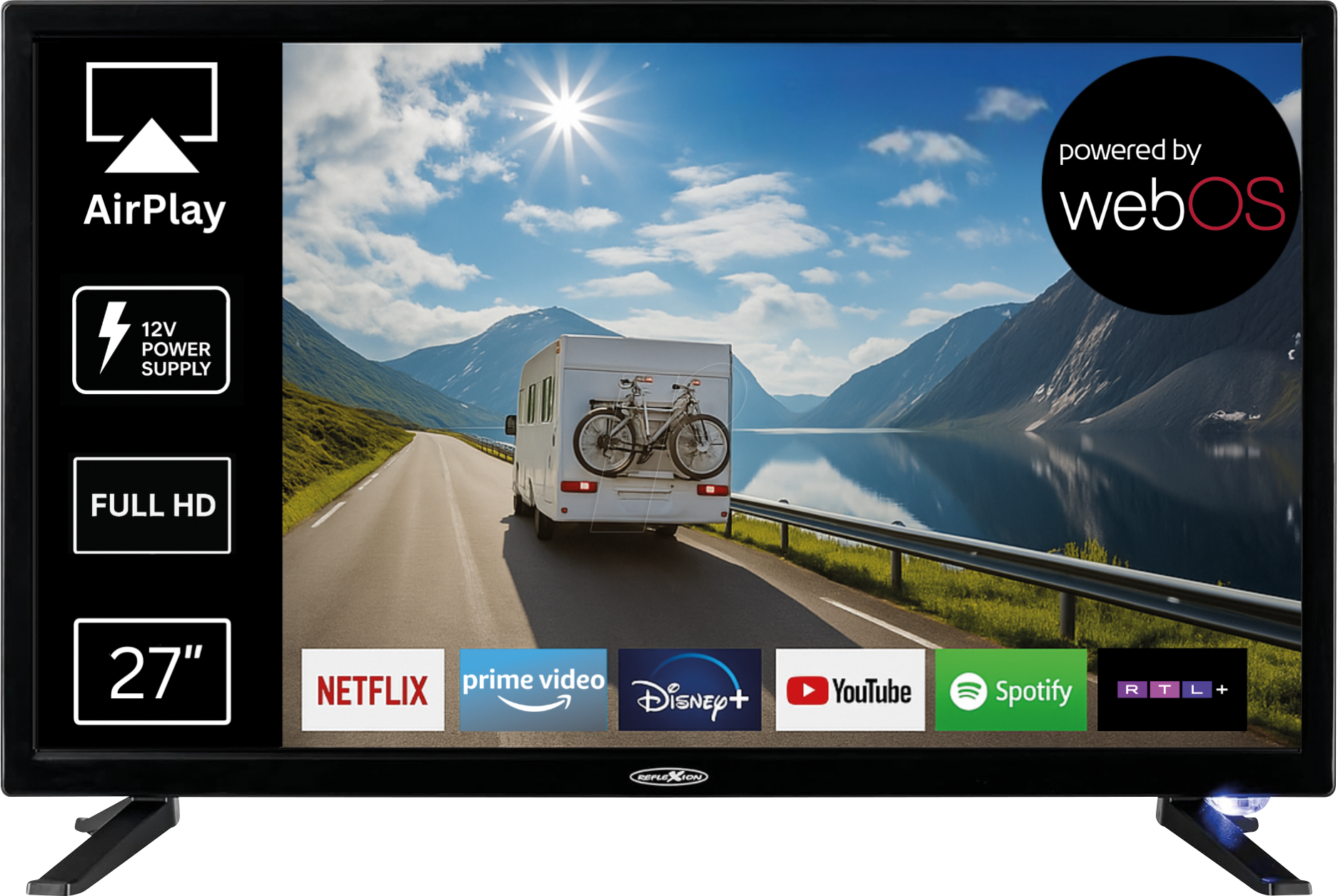 4260664982180 - RXN LDD27IBT - Smart LED-TV 27 mit DVD-Player 4260664982180 - RXN LDD27IBT - Smart LED-TV 27 mit DVD-Player
