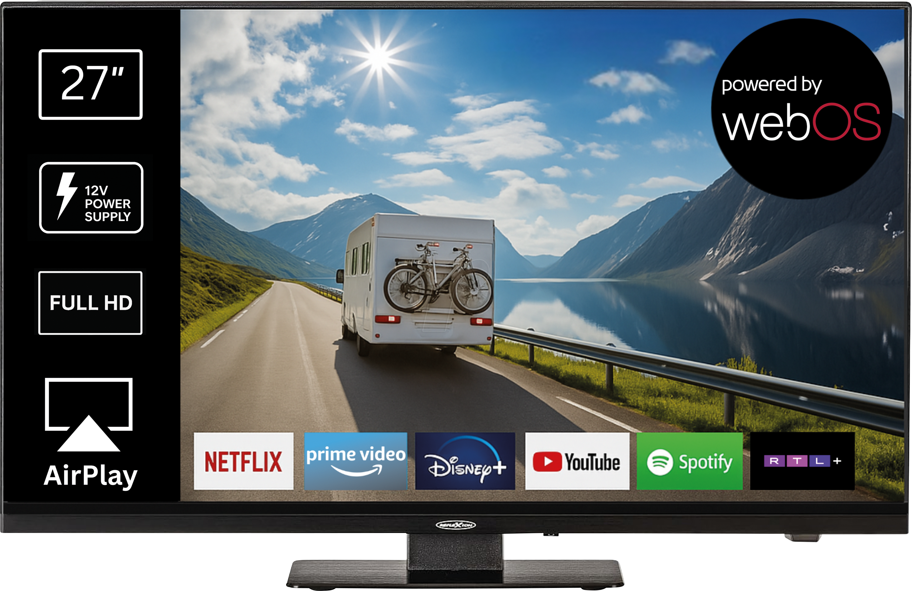 4260664981718 - RXN LDDX27IBT - Smart LED-TV 27 mit DVD-Player 4260664981718 - RXN LDDX27IBT - Smart LED-TV 27 mit DVD-Player