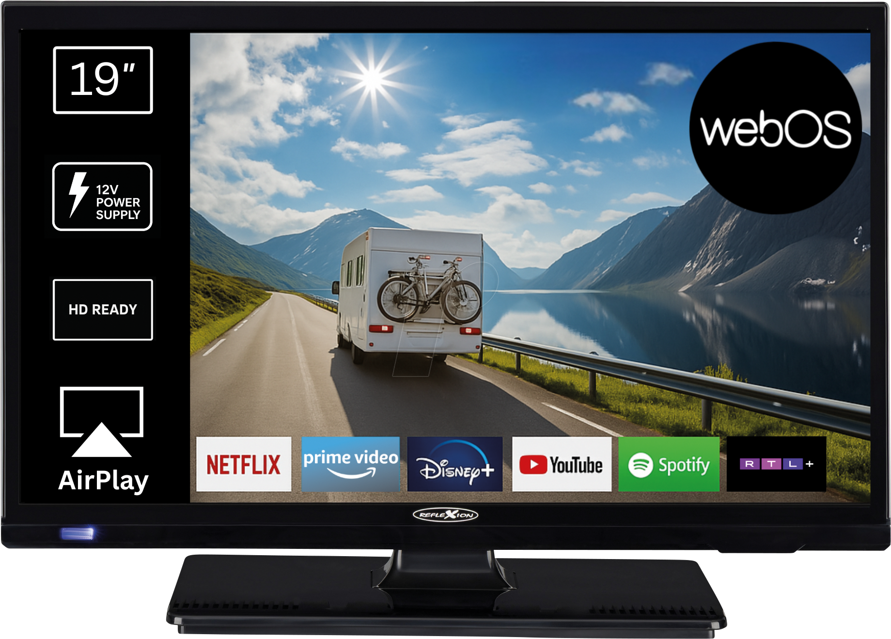 4260664982272 - RXN LED19IBT - Smart LED-TV 19 mit Bluetooth WLAN 4260664982272 - RXN LED19IBT - Smart LED-TV 19 mit Bluetooth WLAN