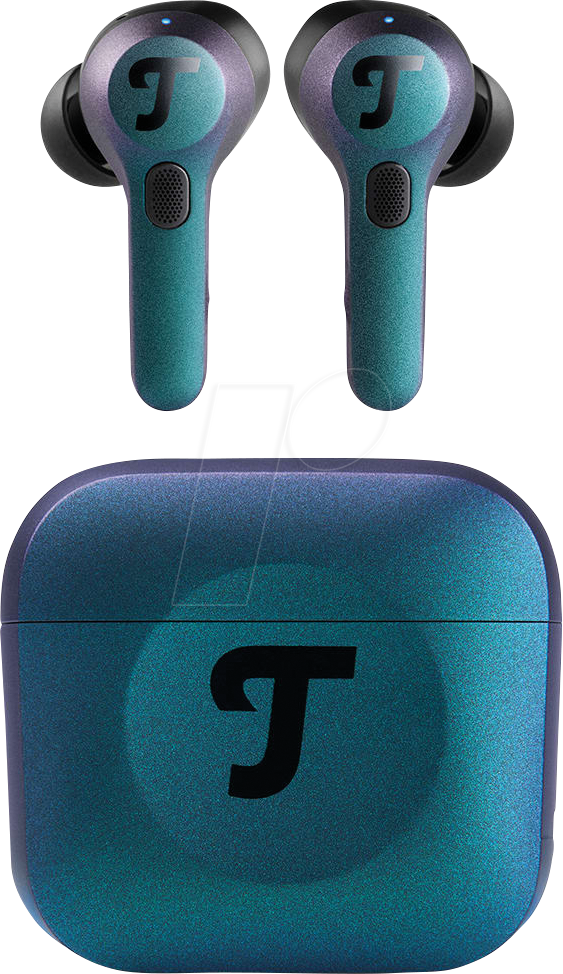 4048945048295 - AIRY TWS Pro True-Wireless In-Ear Bluetooth Earphones cosmic teal 4048945048295 - AIRY TWS Pro True-Wireless In-Ear Bluetooth Earphones cosmic teal