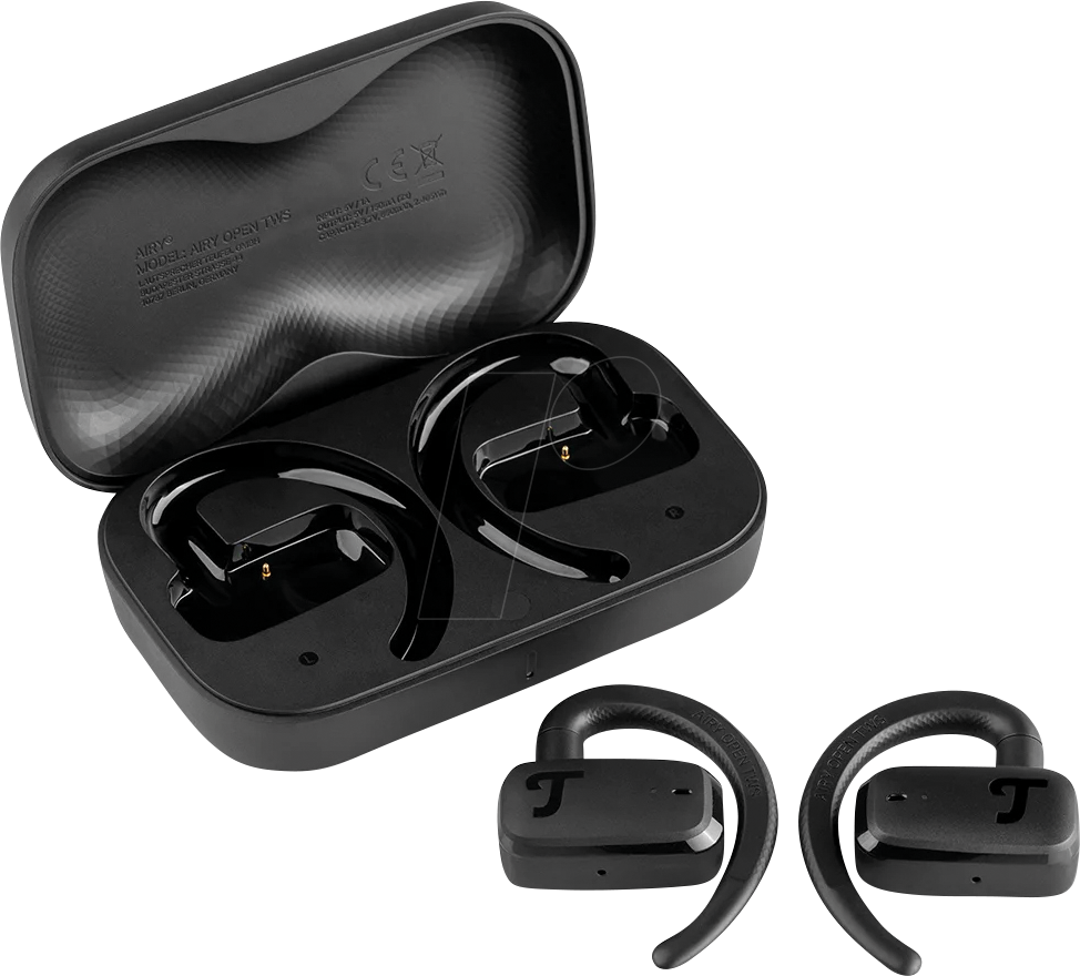 4048945590367 - AIRY OPEN TWS True-Wireless In-Ear Bluetooth Earphones night black