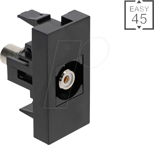 4043619909582 - DELOCK 90958 - Easy 45 Cinch Buchse zu Cinch Buchse weiß schwarz 4043619909582 - DELOCK 90958 - Easy 45 Cinch Buchse zu Cinch Buchse weiß schwarz