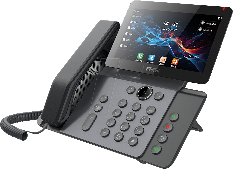 6937295606621 - V66 - IP-Telefon PoE 20 SIP-Lines schnurgebunden