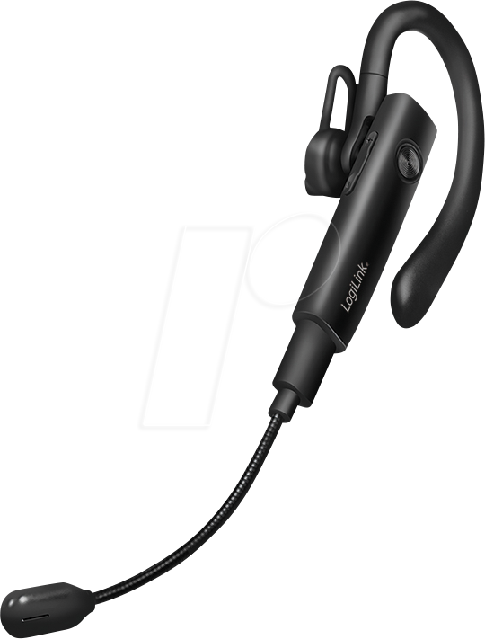 LOGILINK BT0078 - Headset, Ohrclip, Bluetooth, Mono, schwarz