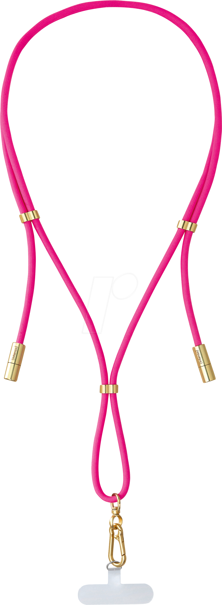 4034303037193 - INTENSO 7991004 - Charging Lanyard Nylon neon pink