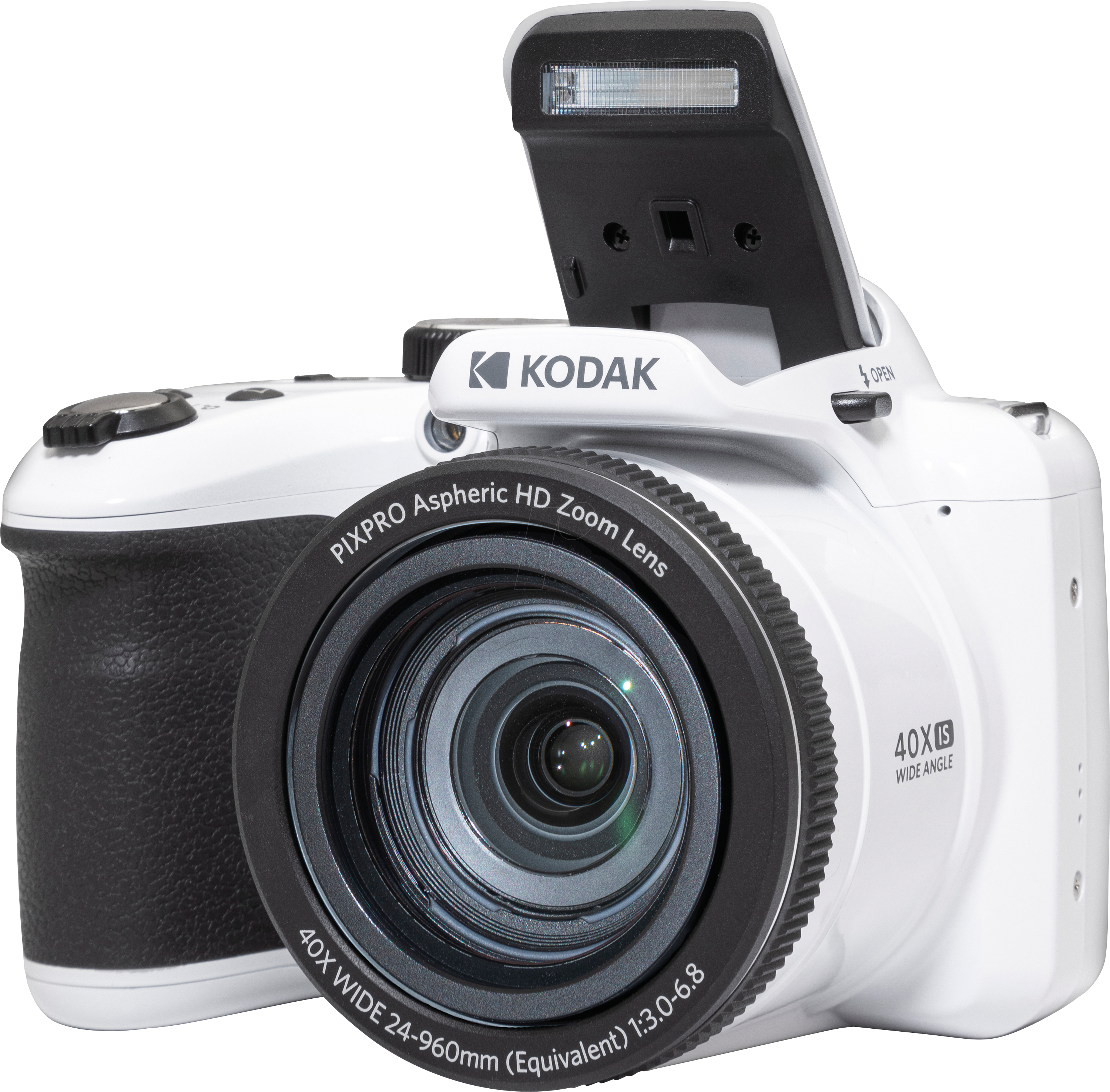 0819900014143 - PIXPRO Astro Zoom AZ405 Digitalkamera 2114 Megapixel Opt Zoom 40 x Weiß Full HD Video Bildstabilisierung mit eingebautem Blitz