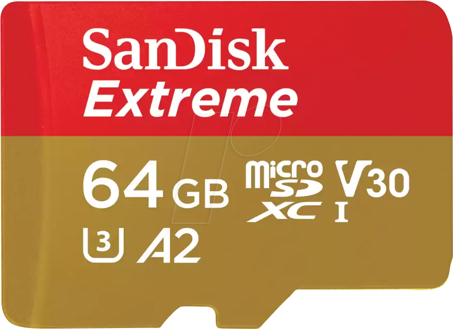 SDSQXAH064GGN6MA - MicroSDHX-Speicherkarte, 64GB