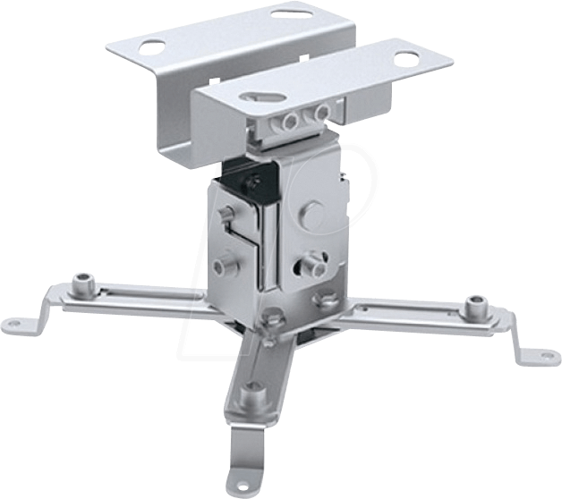 ICA-PM-2S - Deckenhalter für Beamer, 130 mm, silber