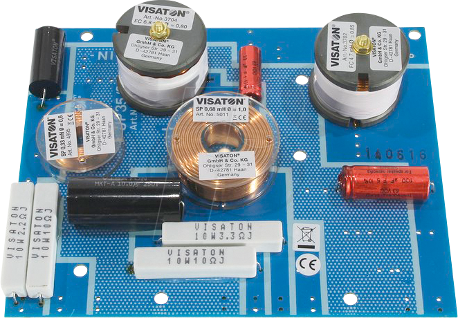 4007540054148 - HW 3 130 NG - 8 Ohm 3-Wege Frequenzweiche 8 Ω