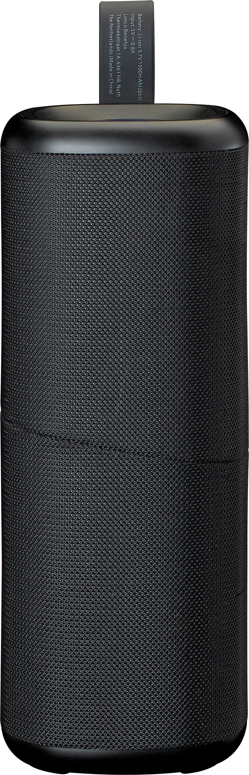 Lenco BTP-400BK - 2 in 1 Bluetooth® speaker - waterproof (IPX7) - black