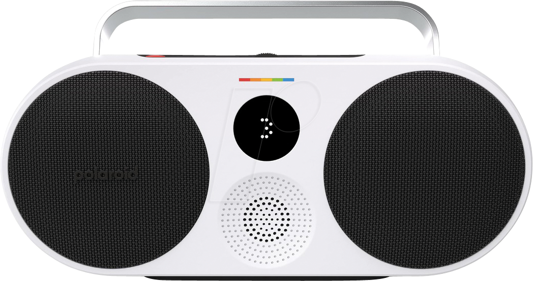 9120096774140 - POLAROID 009089 - Bluetooth Lautsprecher P3 Music Player schwarz & weiß 9120096774140 - POLAROID 009089 - Bluetooth Lautsprecher P3 Music Player schwarz & weiß