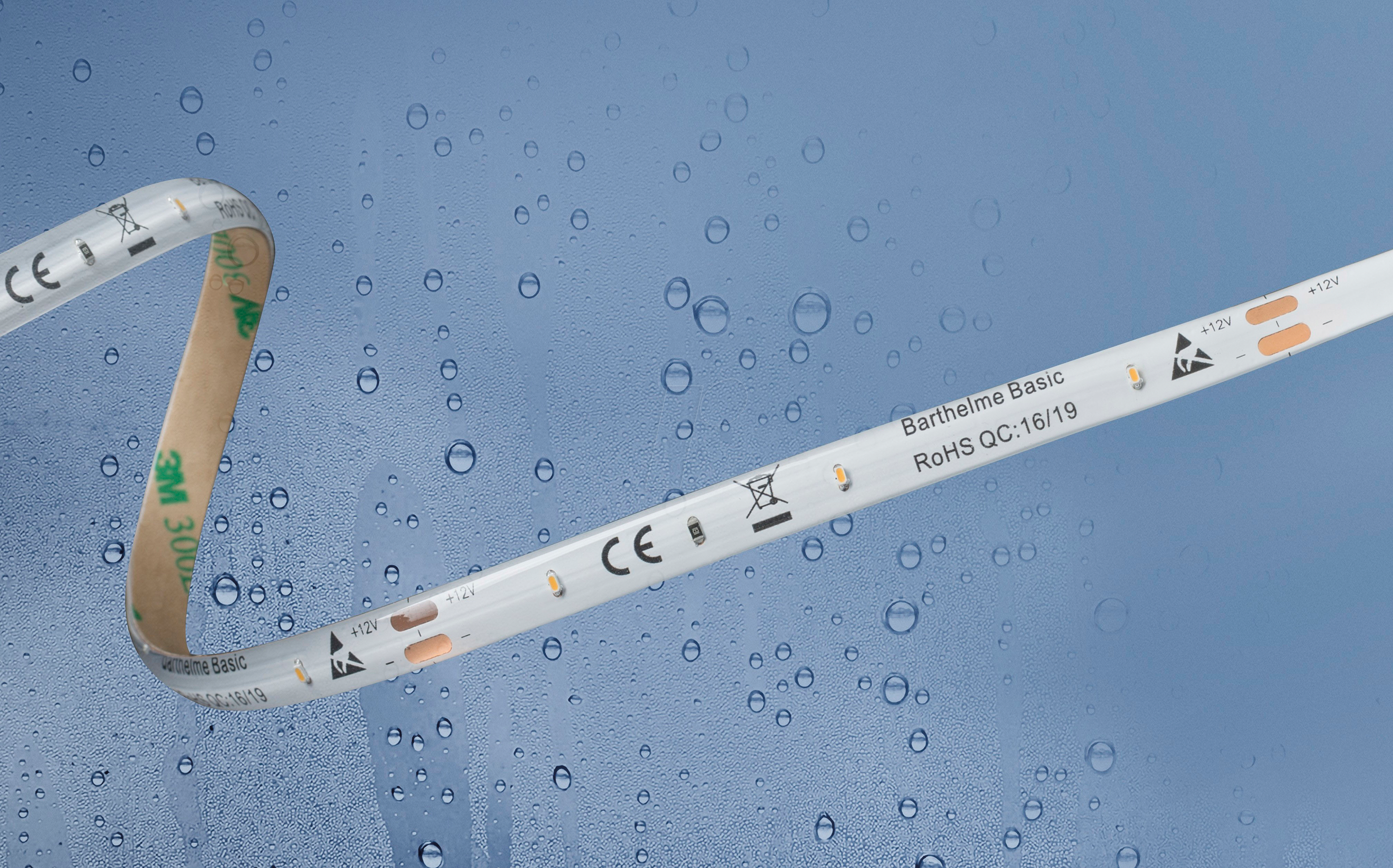 4021553096759 - Barthelme Basic - 51540433 51540433 LED-Streifen mit offenem Kabelende 12 v 5 m Neutralweiß 1 St