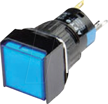 4021553070728 - BARTH 58520111 - LED-Signall quadr 18x18 rot 12V IP40