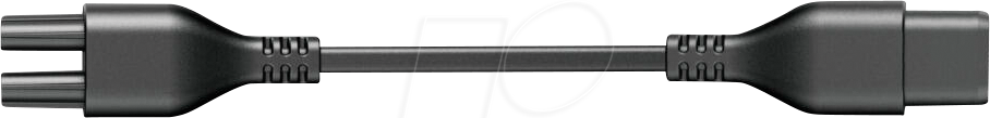BARTH 62425214 - Flexline Verlängerungskabel 10cm schwarz