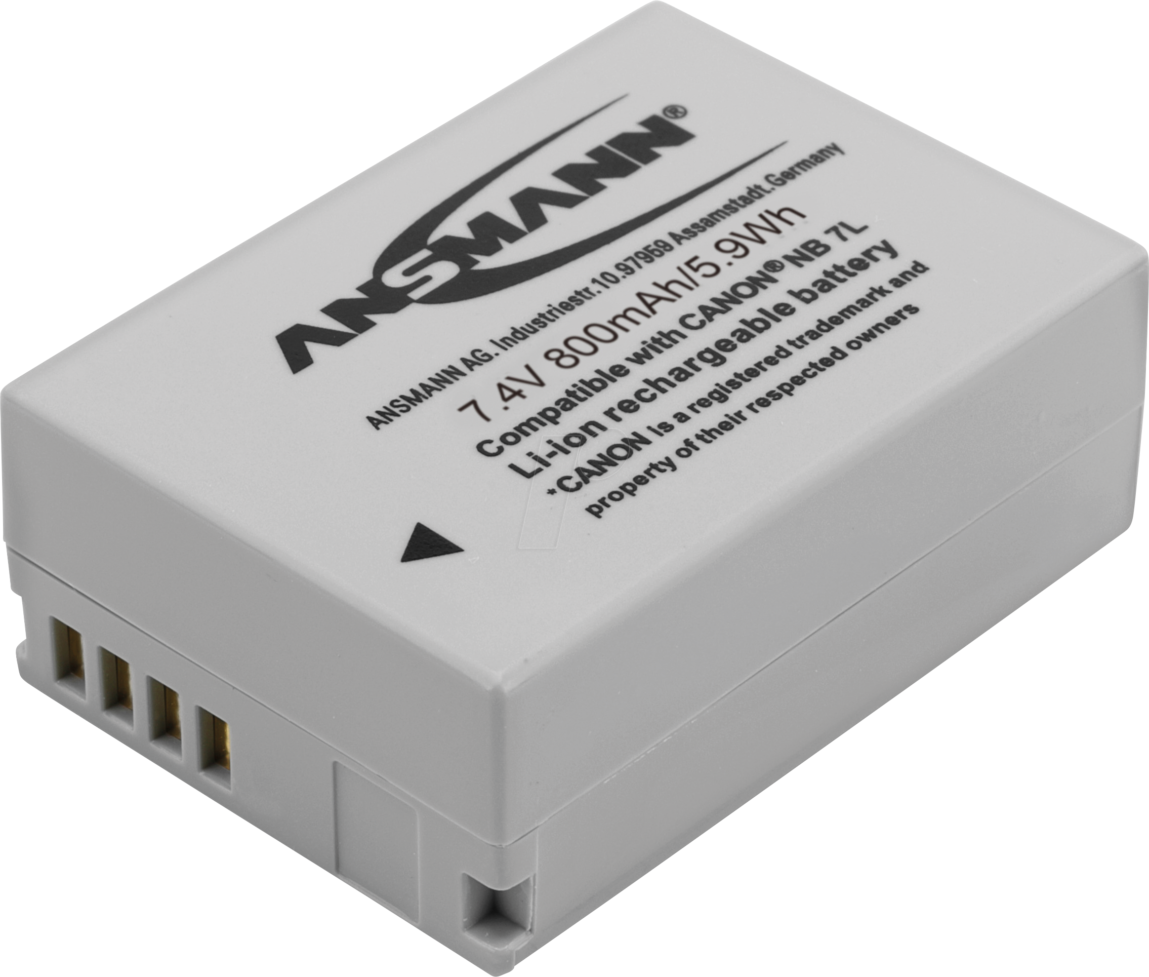 4013674044528 - ANS 5044523 - Akku Digitalkamera kompatibel 760 mAh Canon