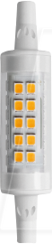 4255606504933 - 49973 - LED SMD Lampe R7s 7 W 810 lm WW 78 mm slim dimmbar 16x78mm