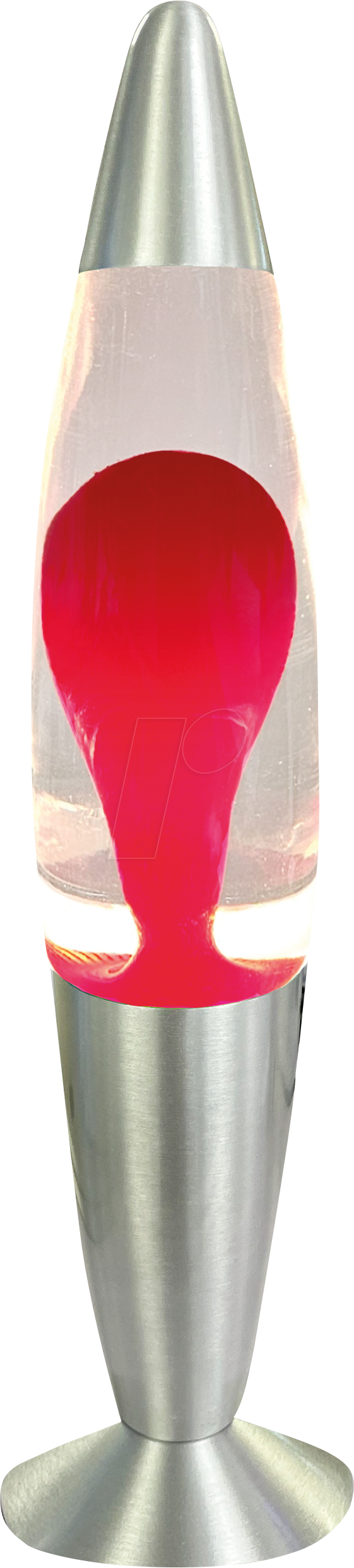 BLULAXA 50960 - LED Lavaleuchte, 20 W, 339 x 62 mm, rotes Wachs + klare Flüssigk
