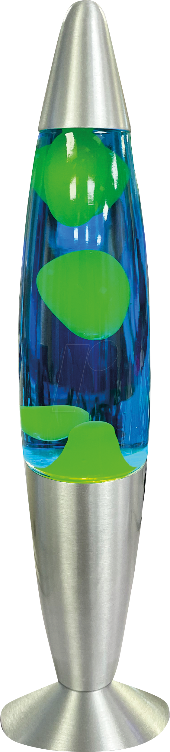 BLULAXA 50961 - LED Lavaleuchte, 20 W, 339 x 62 mm, gelbes Wachs + blaue Flüssig