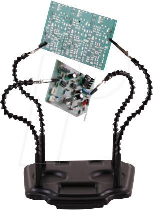 HALTER ZD-11M - Platinenhalter, mit 4 flexiblen Armen