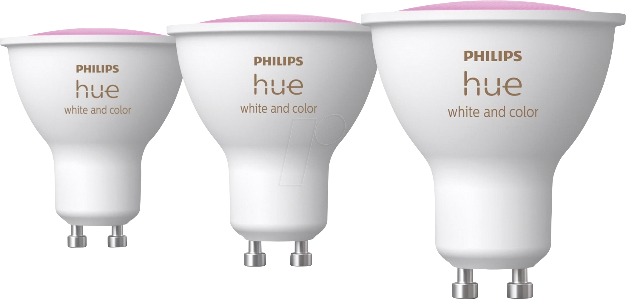 HUE 929003666503 - Smart Light, GU10, 4,26 W, RGBW, 3 Stück