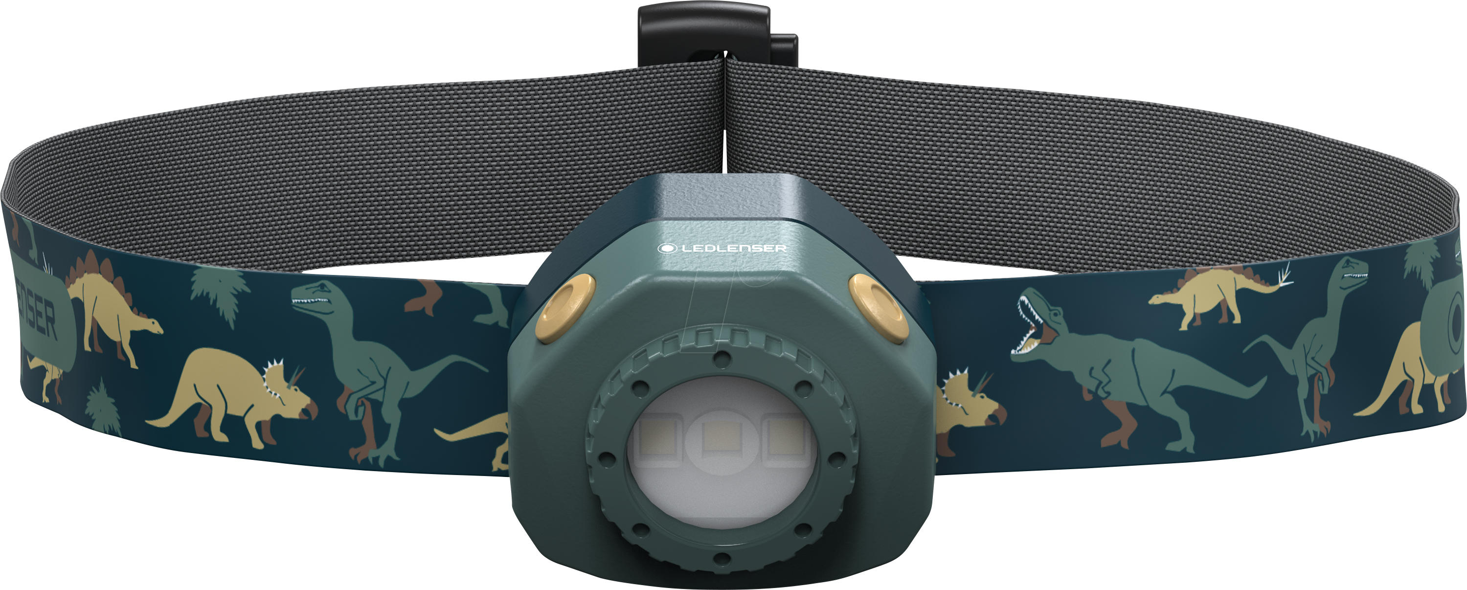 4058205026970 - Ledlenser LED Stirnlampe KID LED 4R Dino sicher bunt nachhaltig 40 lm