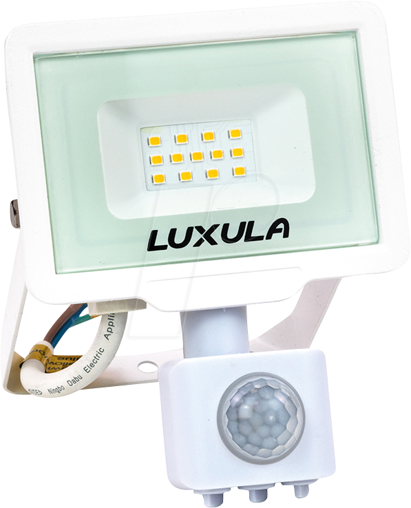 4255719600898 - LX-400224 - LED-Fluter 10 W 4000 K  1000 lm weiß IP65 TÜV Sensor