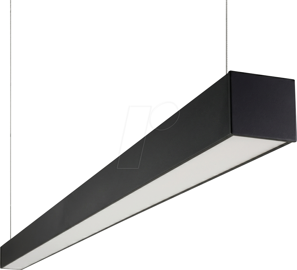 LX 700312 - LED Büro Tresenleuchte, Schwarz, 120cm, 40W, CCT, Eaglerise