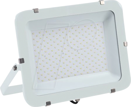 OPT FL5790 - LED-Flutlicht, 300 W, 36000 lm, 6000 K, slim, weiß, IP65