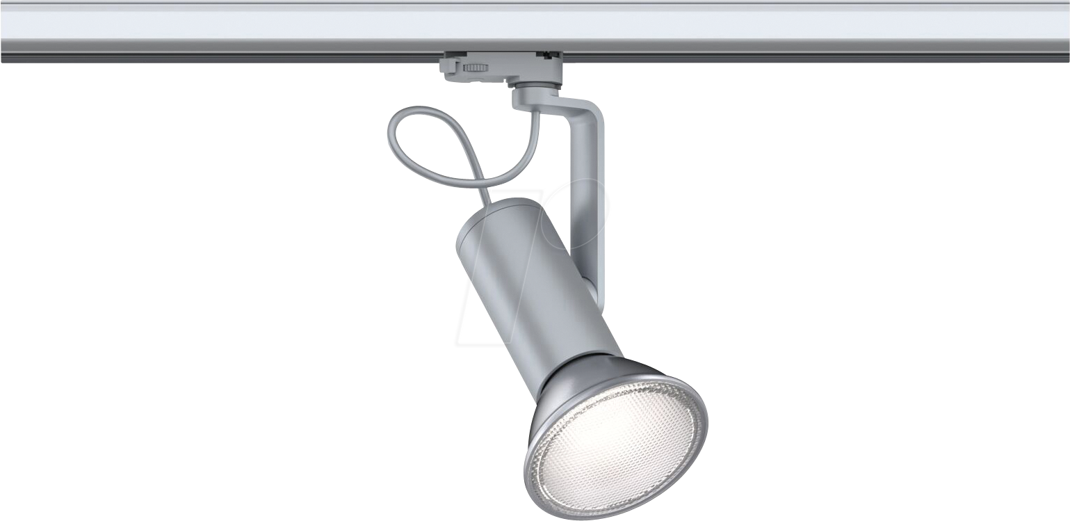 PLM 95409 - ProRail3 Schienenspot Apol II, E27, max. 50 W, dimm, chrom