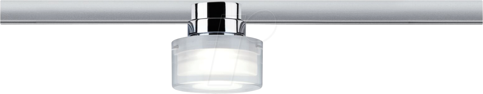 PLM 96809 - URail LED Schienenspot Topa Dot, 350 lm, 4,9 W, 4000 K, chrom