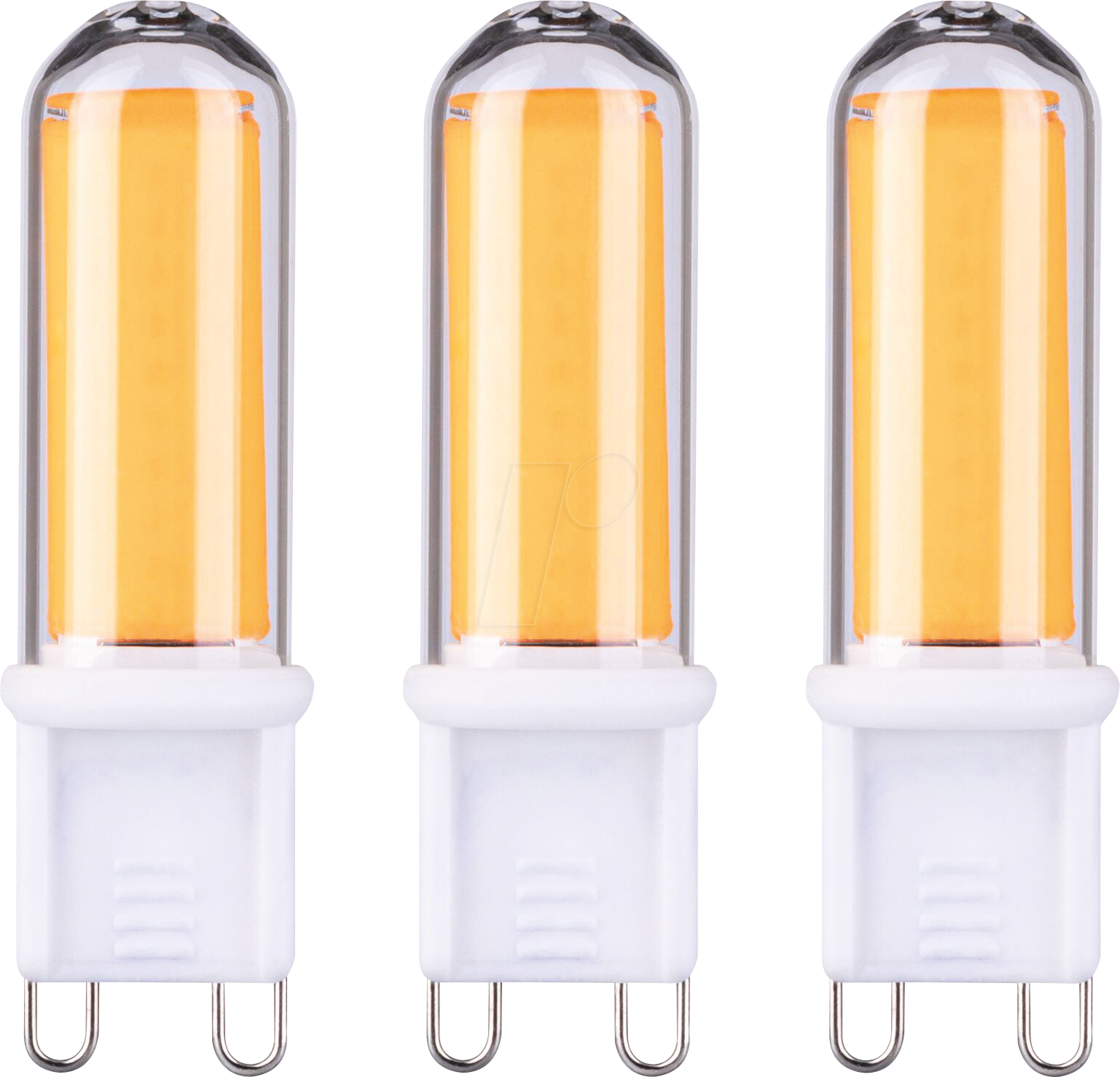 4000870290453 - 29045 LED EEK F (A - G) G9 Stiftsockel 46 W Warmweiß (Ø x H) 18 mm x 58 mm 3 St 4000870290453 - 29045 LED EEK F (A - G) G9 Stiftsockel 46 W Warmweiß (Ø x H) 18 mm x 58 mm 3 St