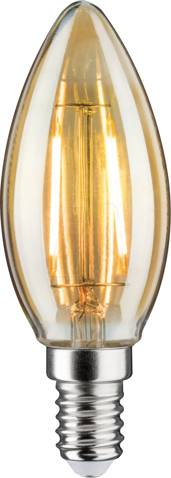 4000870001844 - Plug & Shine 24V E14 Filament Leuchtmittel in Gold 2W - transparent - Paulmann 4000870001844 - Plug & Shine 24V E14 Filament Leuchtmittel in Gold 2W - transparent - Paulmann