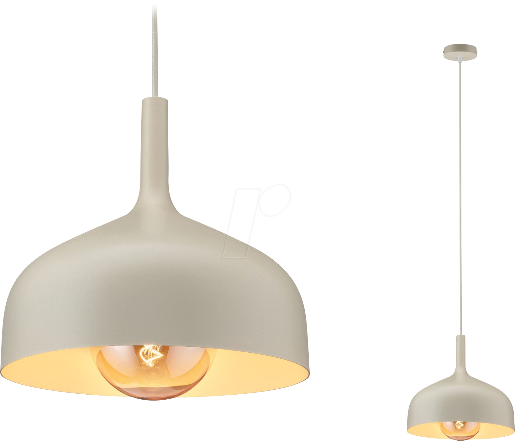 PLM 77064 - Pendelleuchte Embla II, max. 20 W, E27, creme