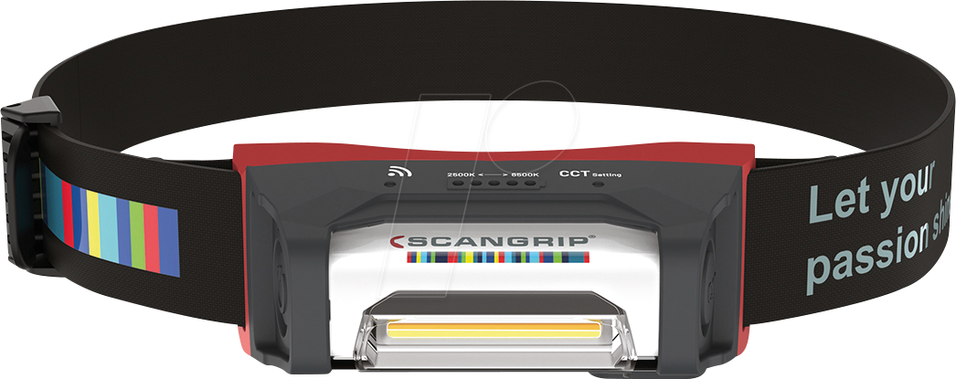 5708997356630 - 035663 - LED-Stirnleuchte I-MATCH 4 250 lm CRI+ CCT-Funktion Akku