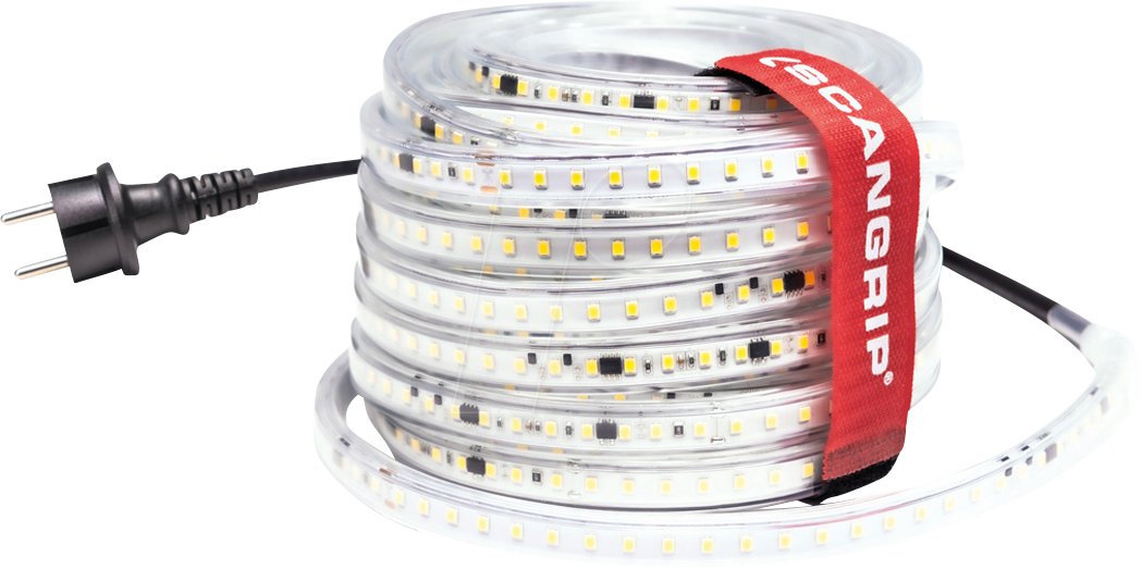 5708997358184 - Profi-LED-Lichtband Rope Light Brenndauer bis 50000 Std Länge 15 m15000 Lumen