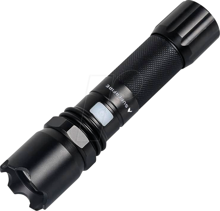 SUFI A10 - LED-Taschenlampe Superfire A10, 550 lm, schwarz, USB