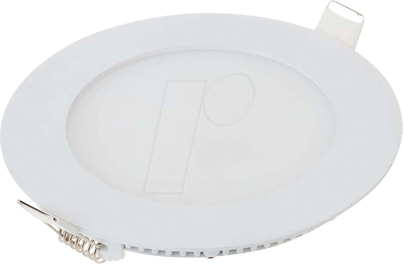 3800157686105 - VT-214856 - LED-Einbauleuchte 6 W 490 lm 6400 K weiß rund