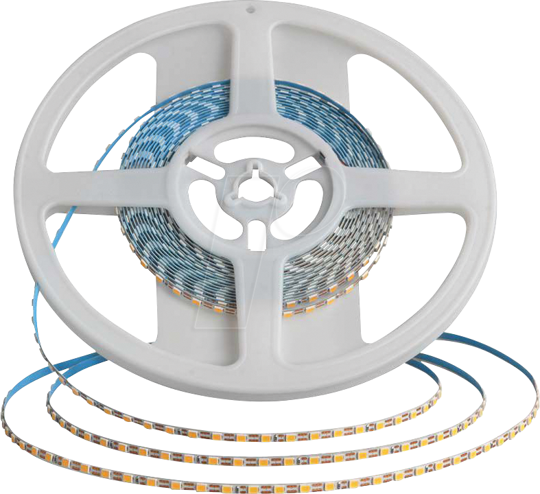 3800170208919 - V-tac - LED-Streifen SMD2835 120 LED m Doppio pcb 5m 24V 3000K IP20 3mm