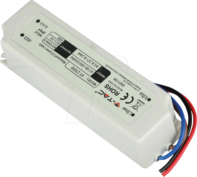 3800157649186 - VT-3271 - LED-Netzteil 30 W 12 V 25 A IP67