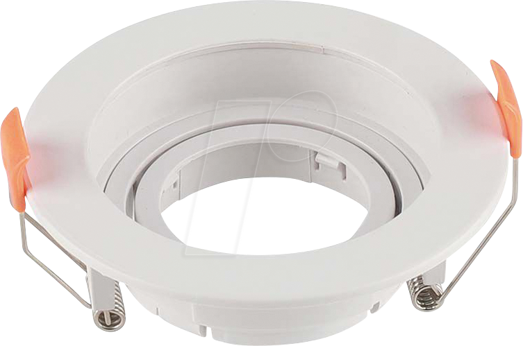 3800157664516 - Vtac - v-tac LED-Einbaustrahler rund GU10 weiß Farbe einstellbar