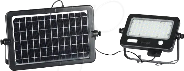 V-TAC's Floodlights with Solar Panels 