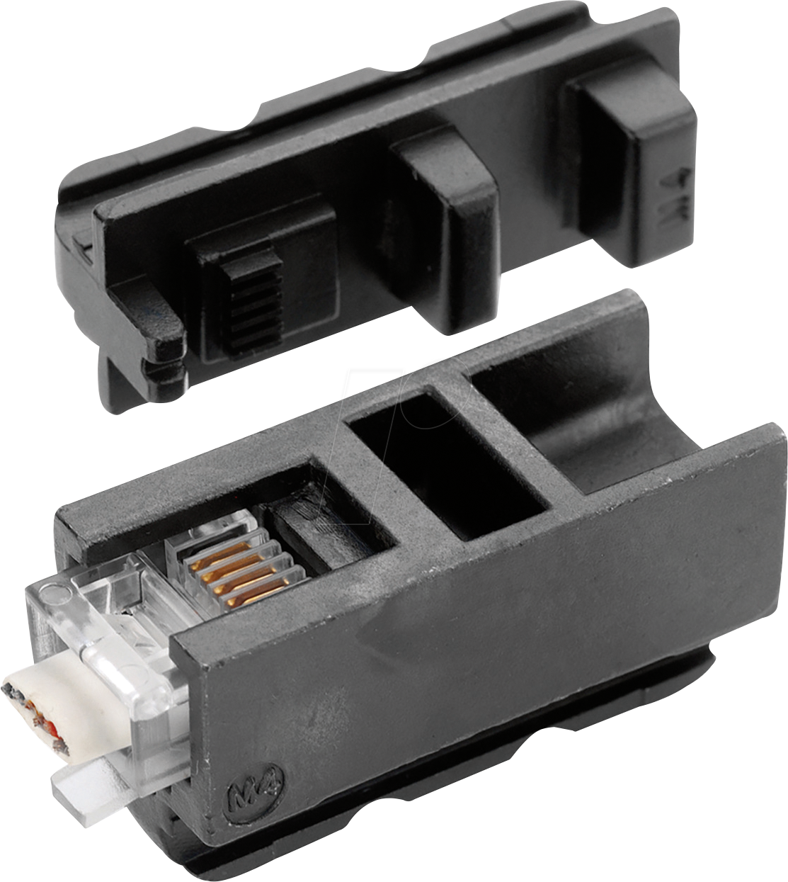 CIMCO 106016 - Presseinsatz für ungeschirmte 6pol. Modularstecker