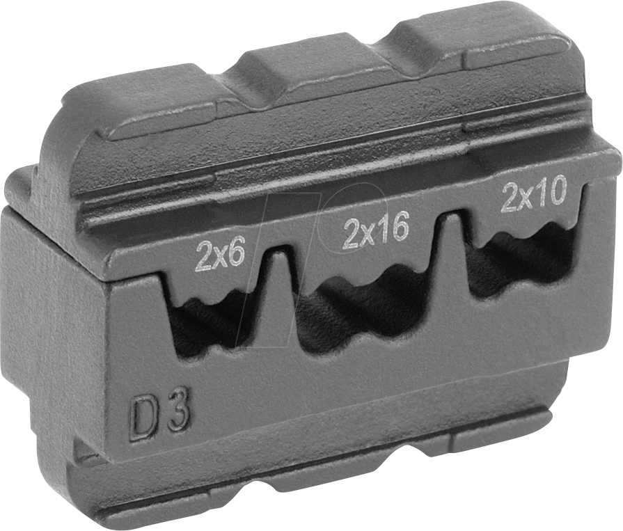 CIMCO 106044 - Ersatzprofil Click´n´Crimp für Zwillingsaderendhülsen 2x6-2x16 m