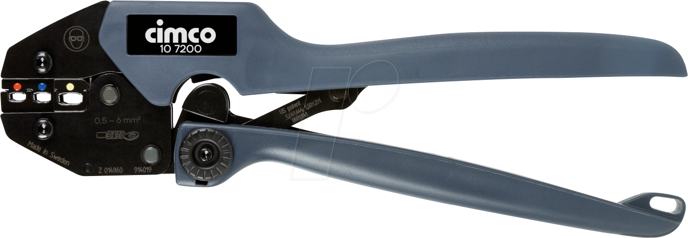 Power-Crimp iso 107200 Crimpzange 1 Stück Isolierte Verbinder 05 bis 6 mm²