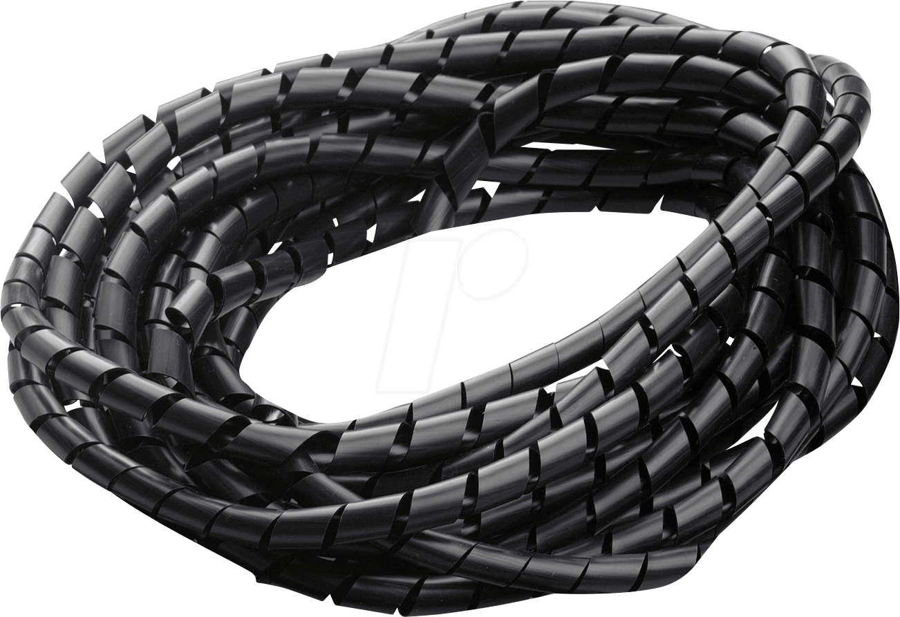 CIMCO 186220 - Spiralband, Länge 10 m, Bündel-Ø 4 - 20 mm, schwarz