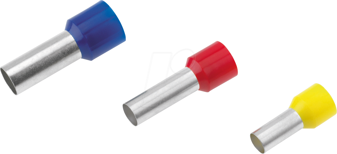 CIMCO 187038 - Aderendhülse isoliert 120,0 mm²/27 mm, verzinnt, blau, 25er Pack