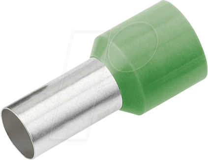 CIMCO 187239 - Aderendhülse isoliert 50,0 mm²/25 mm, verzinnt, oliv, 50er Pack