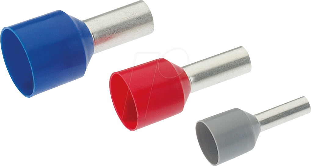 CIMCO 187306 - Aderendhülse isoliert 10,0 mm²/12 mm, rot, 100er Pack
